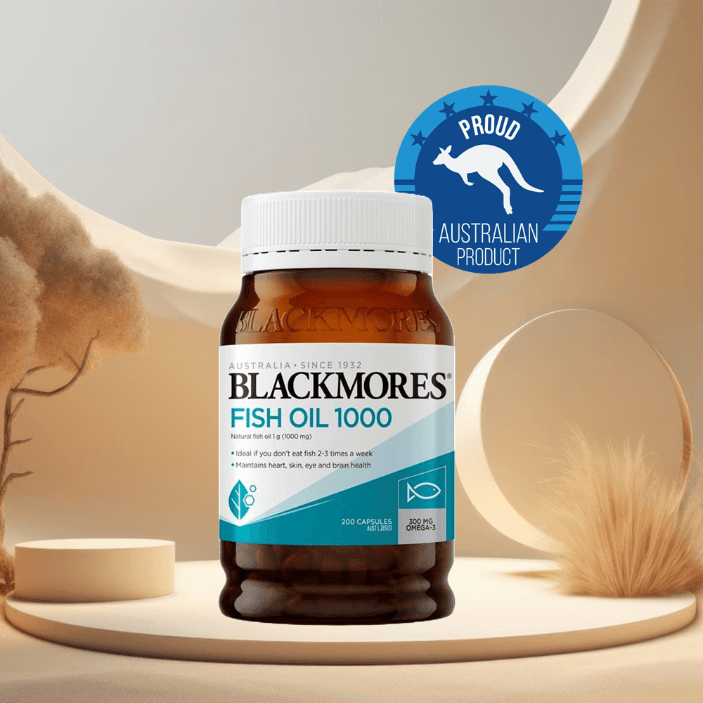 Blackmores fish oil 1000mg 200 capsules best sale