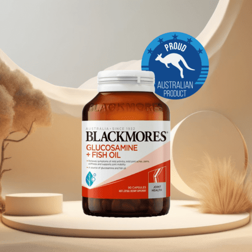 blackmores glucosamine + fish oil